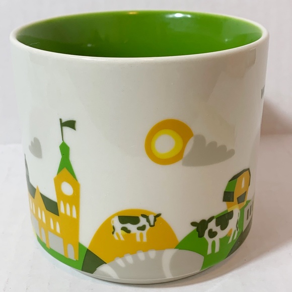 Starbucks Wisconsin Mug You Are Here 14 oz Coffee Tea Cup 2017 YAH Collectible - Picture 3 of 9